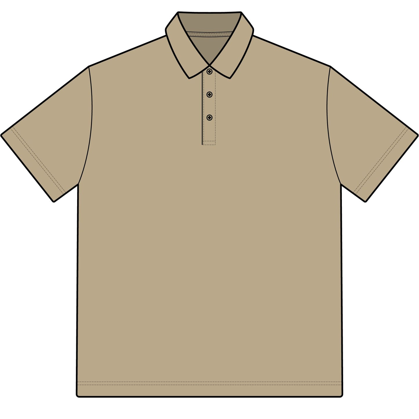 Dry Zone Colorblock Ottoman Polo - Moisture-Wicking Performance Golf Shirt