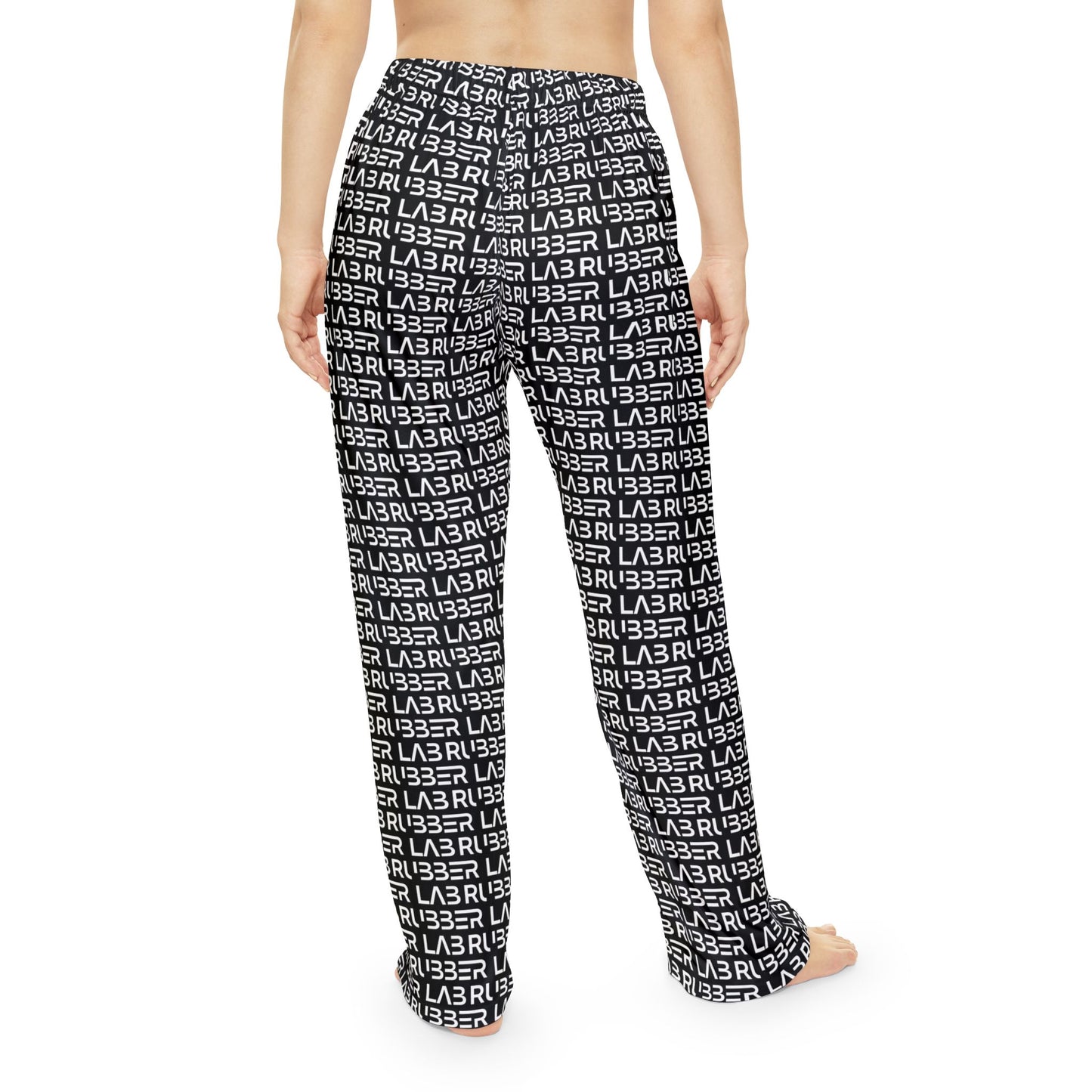 LBR Repeating Logo Pajama Pants — Women's Lounge Sleep Trousers