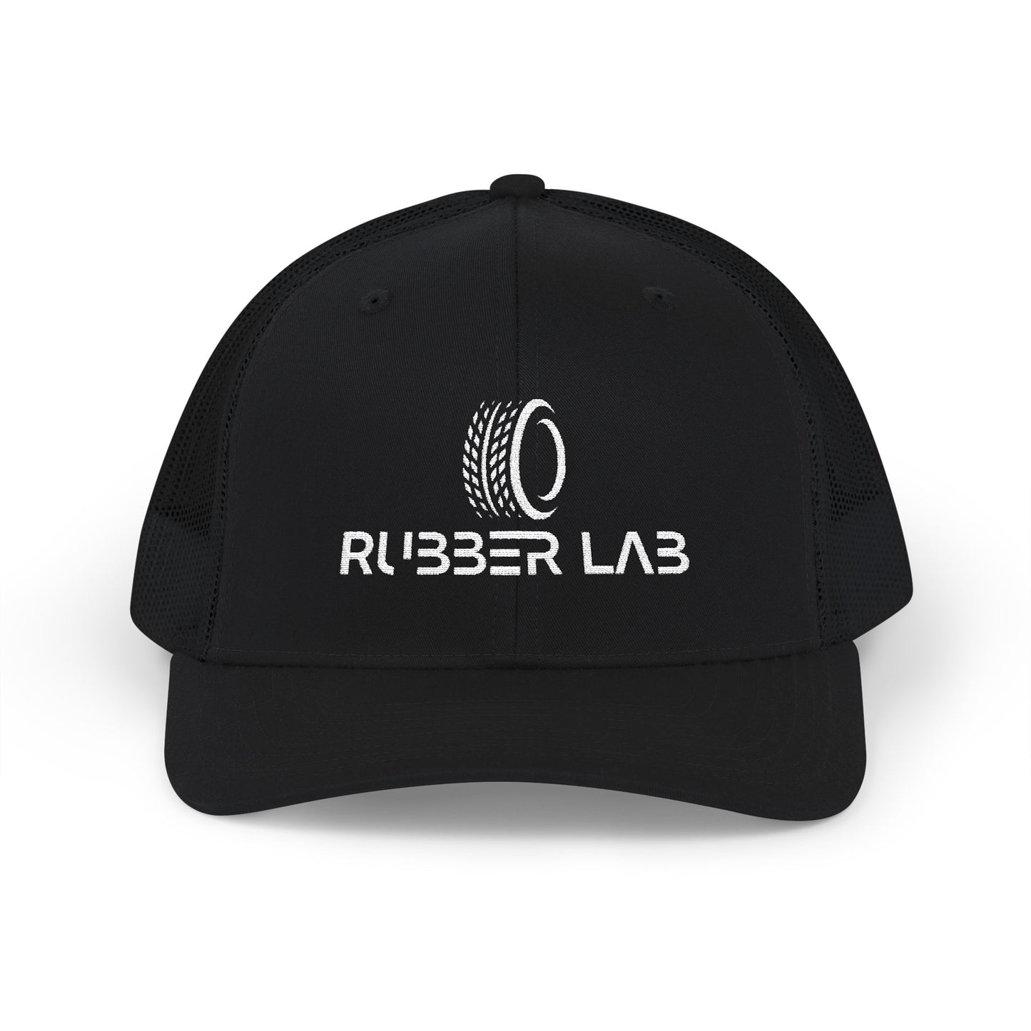 Rubber Lab Snapback Trucker Cap – Mechanic & Tire Shop Logo Hat