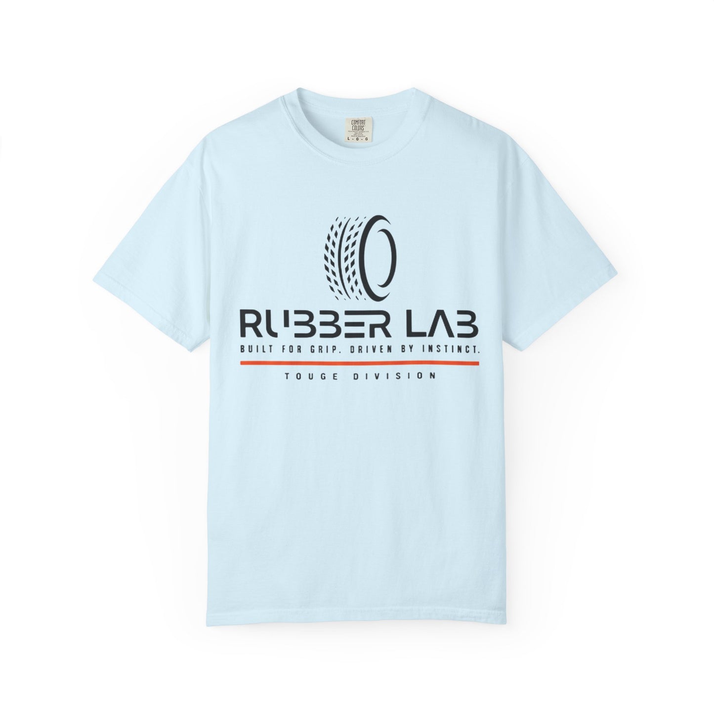 Rubber Lab Roadscape Graphic T-Shirt — 'Torque Division' Back Print
