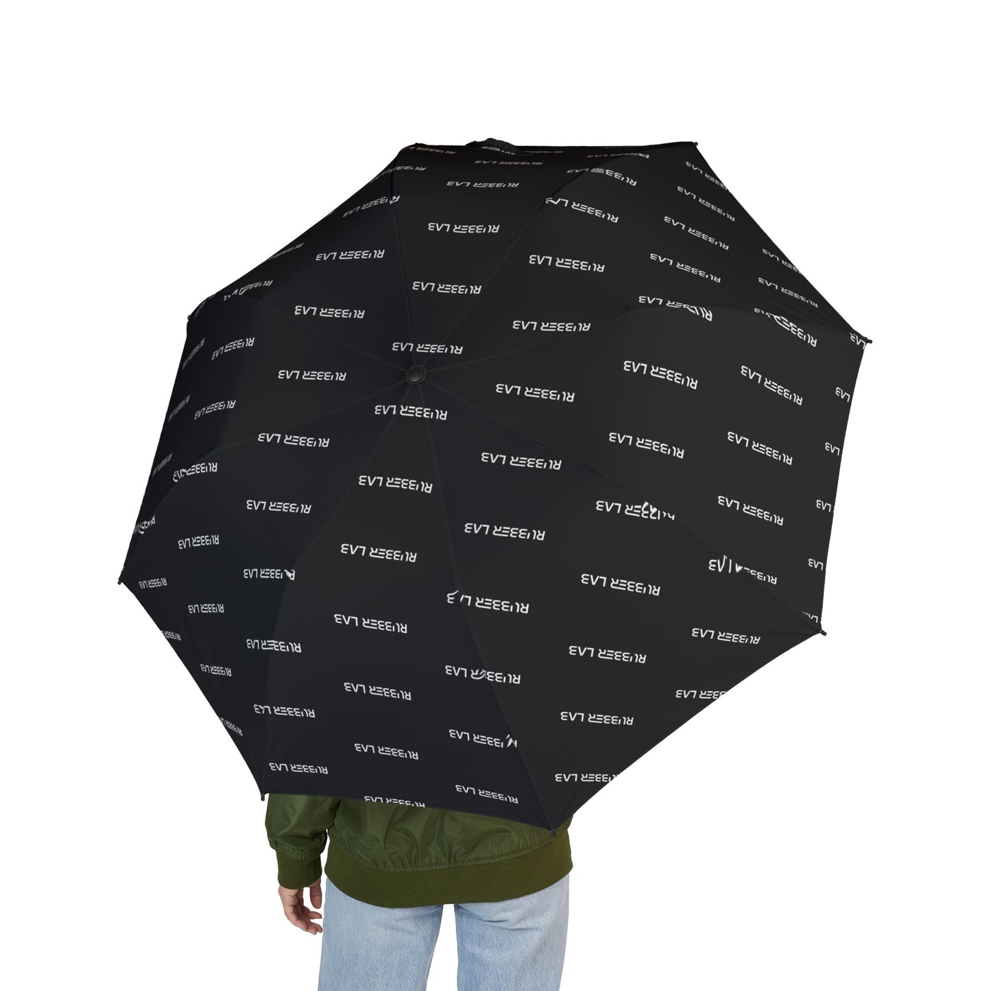 Compact Semi-Automatic Foldable Umbrella — Lightweight Travel Rain Umbrella