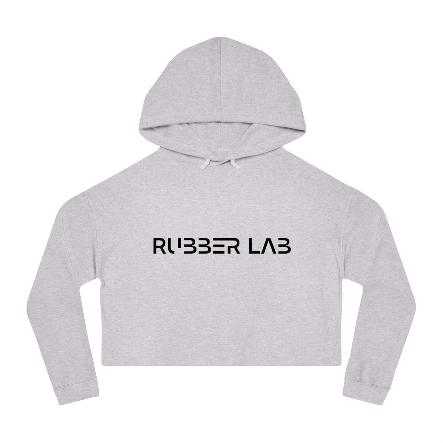 Rubber Lab Cropped Hoodie