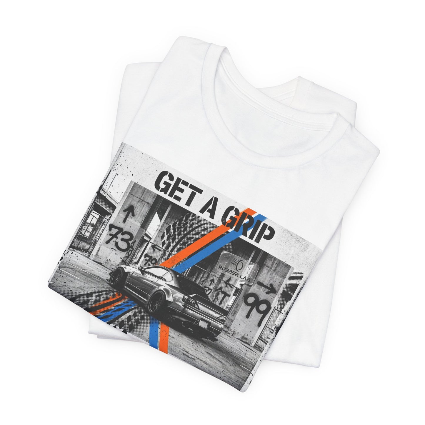 Get a Grip Racing Tee — Vintage Streetcar Graphic T-Shirt