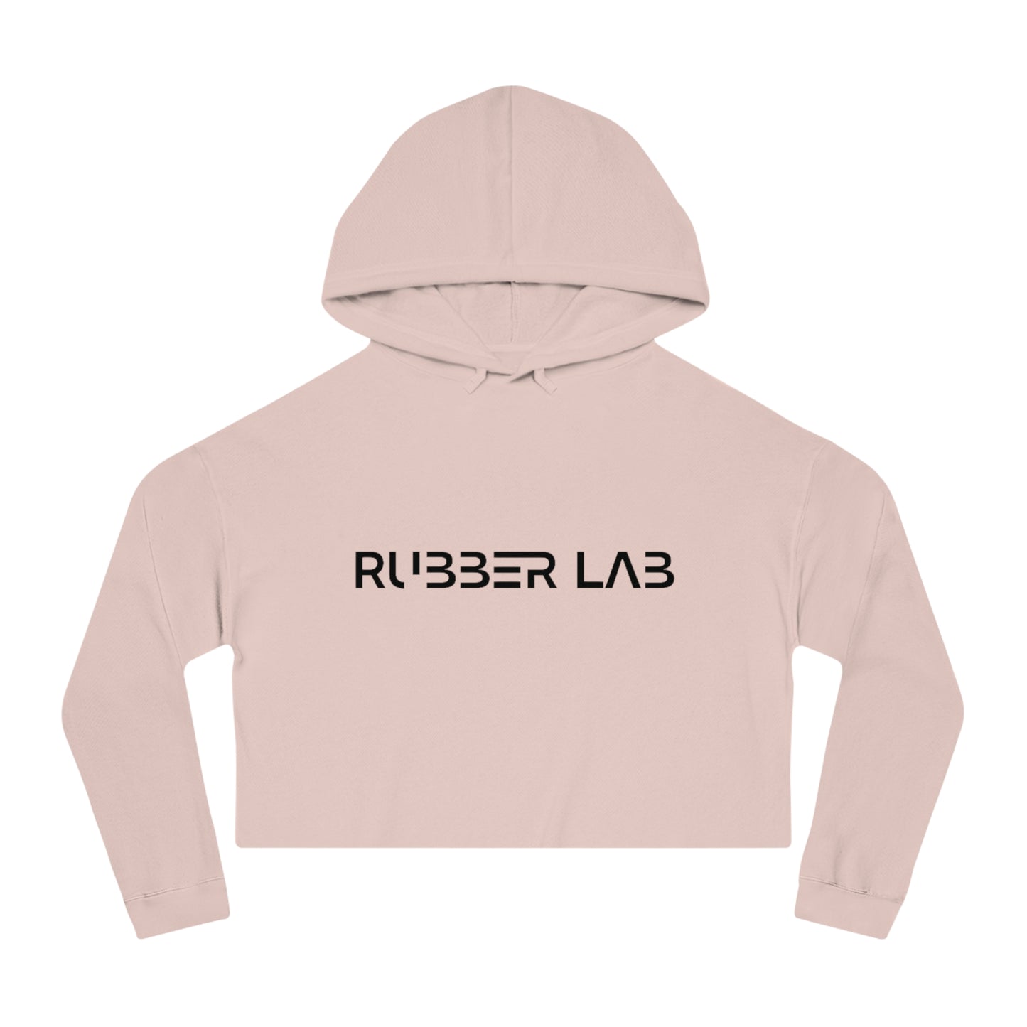 Rubber Lab Cropped Hoodie