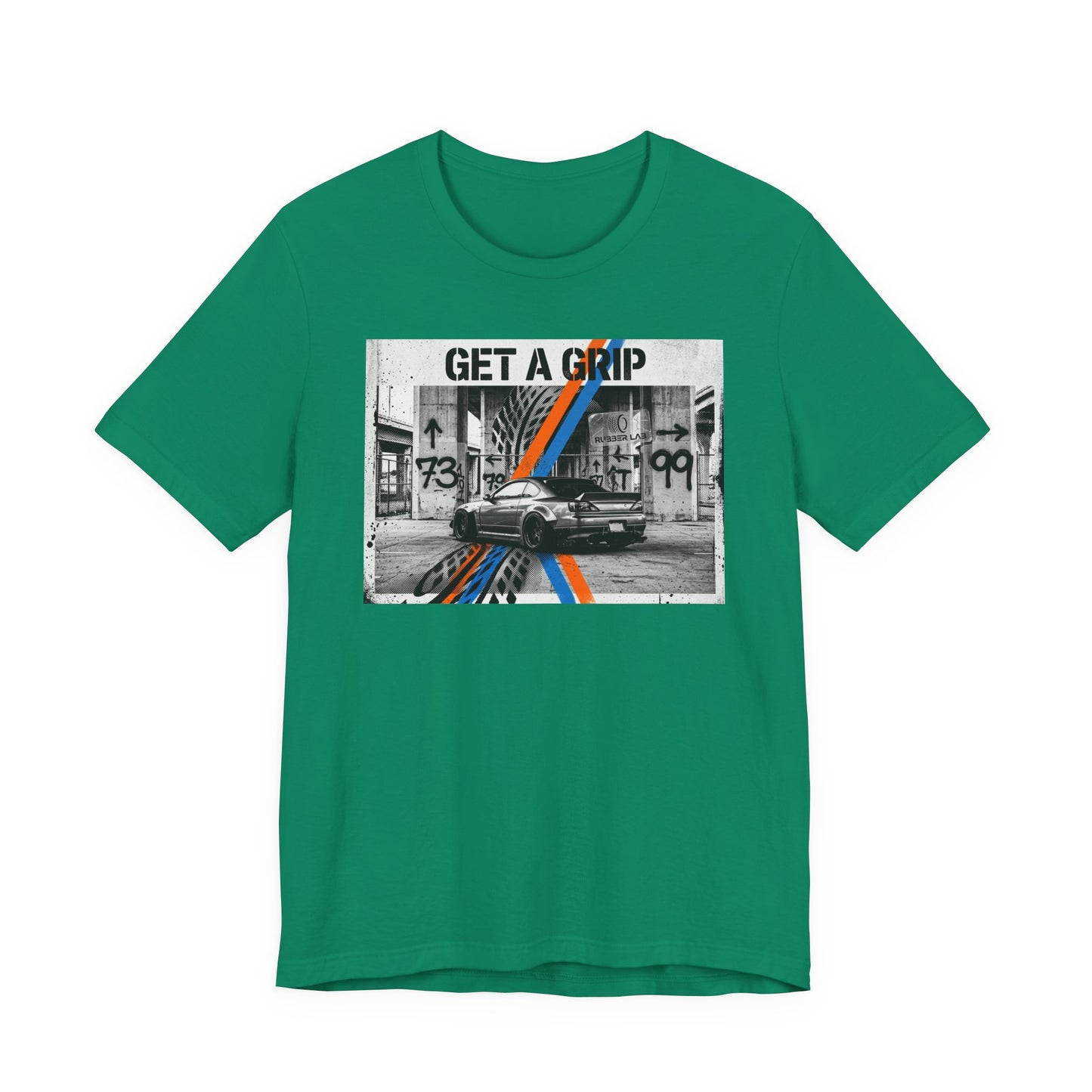 Get a Grip Racing Tee — Vintage Streetcar Graphic T-Shirt