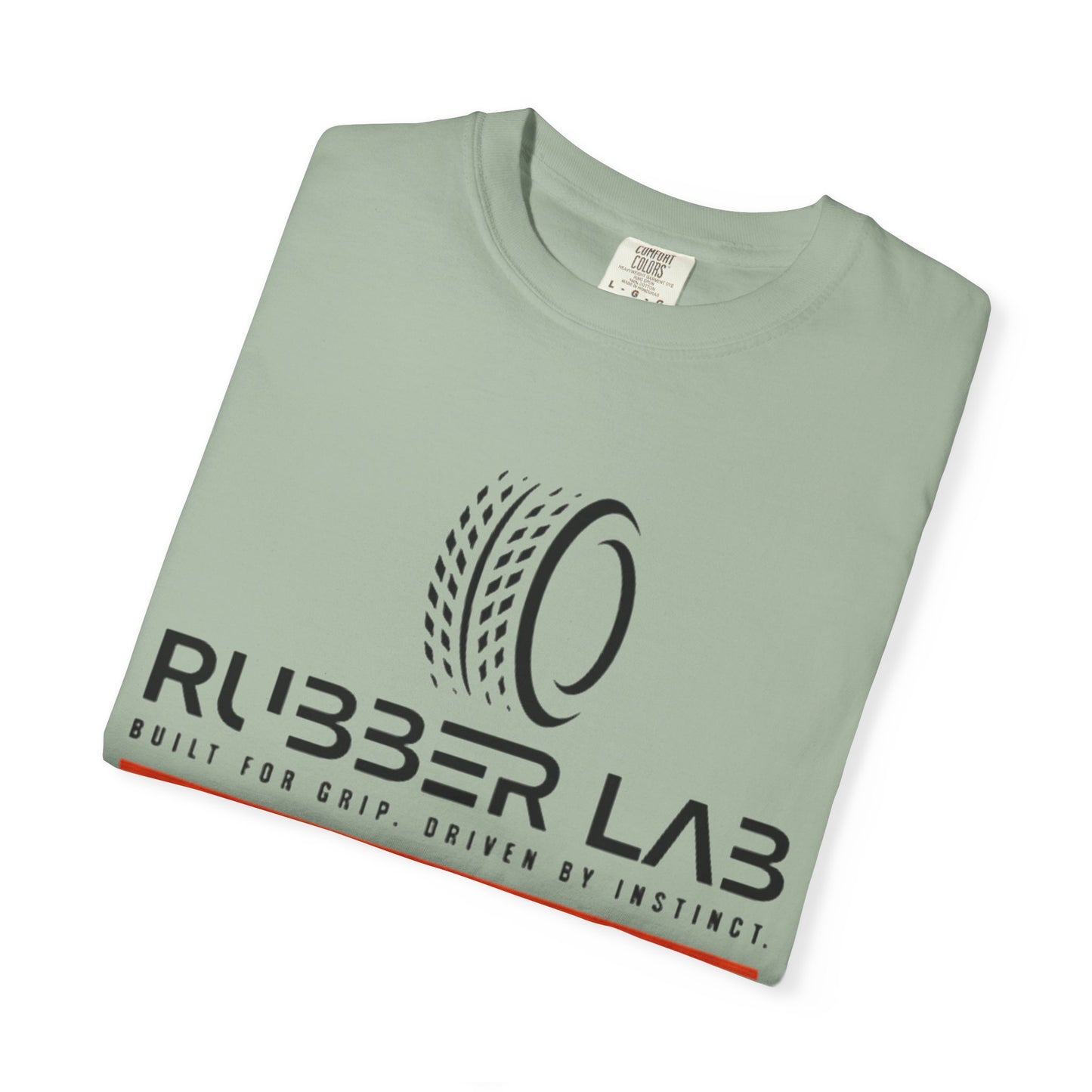 Rubber Lab Roadscape Graphic T-Shirt — 'Torque Division' Back Print