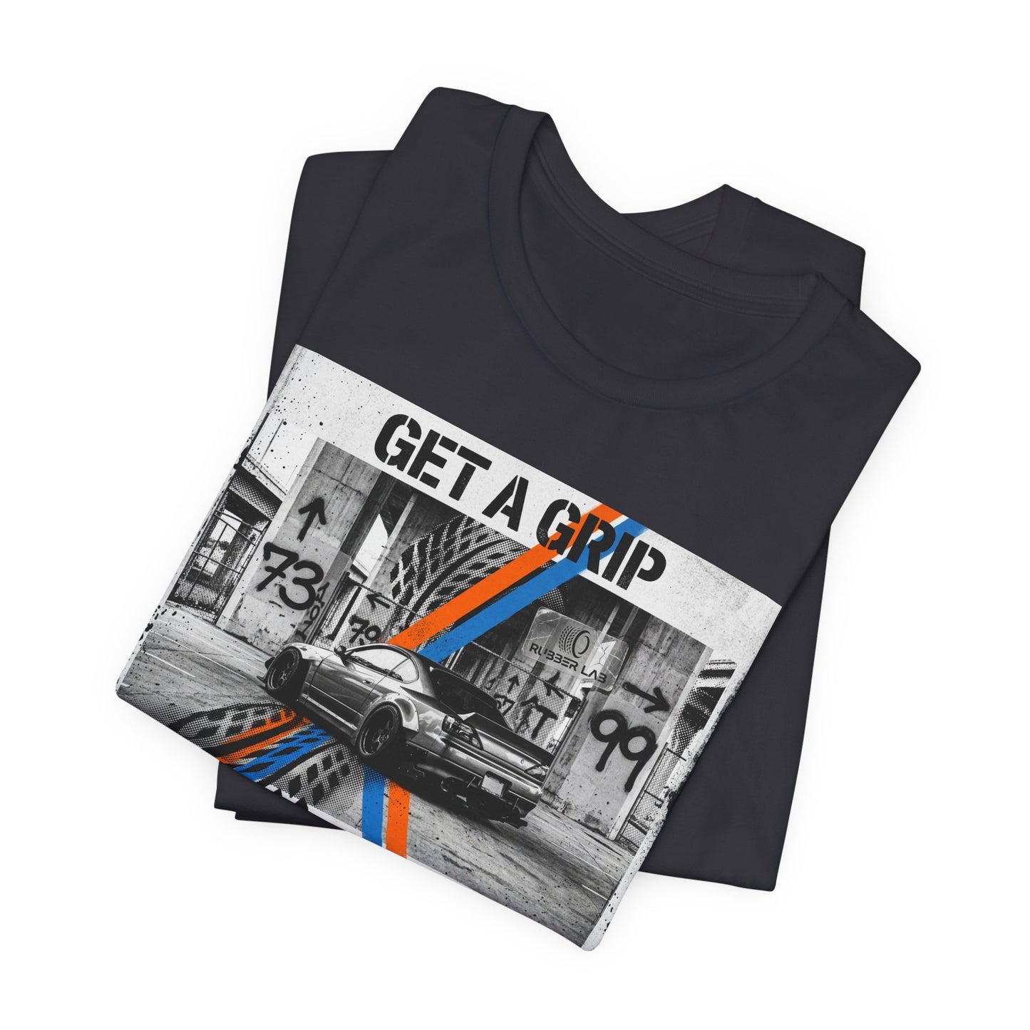 Get a Grip Racing Tee — Vintage Streetcar Graphic T-Shirt
