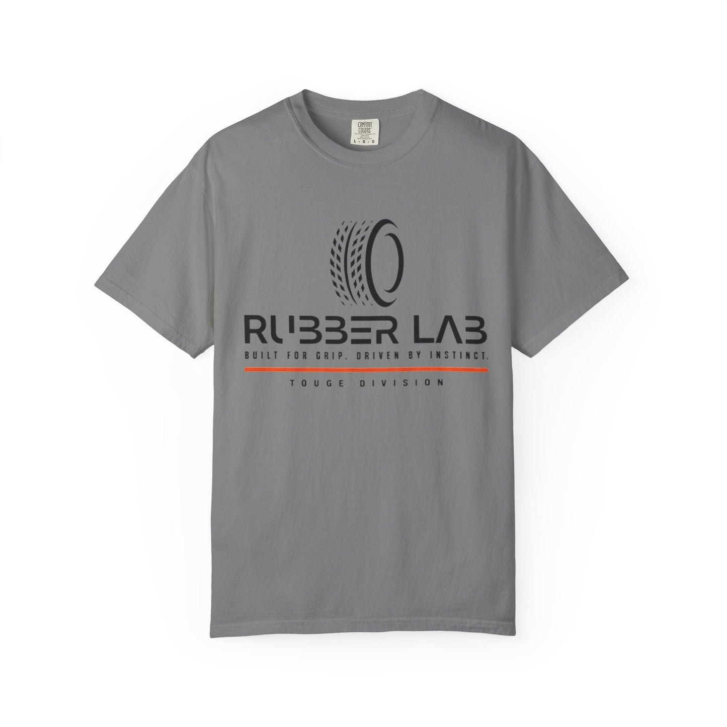 Rubber Lab Roadscape Graphic T-Shirt — 'Torque Division' Back Print