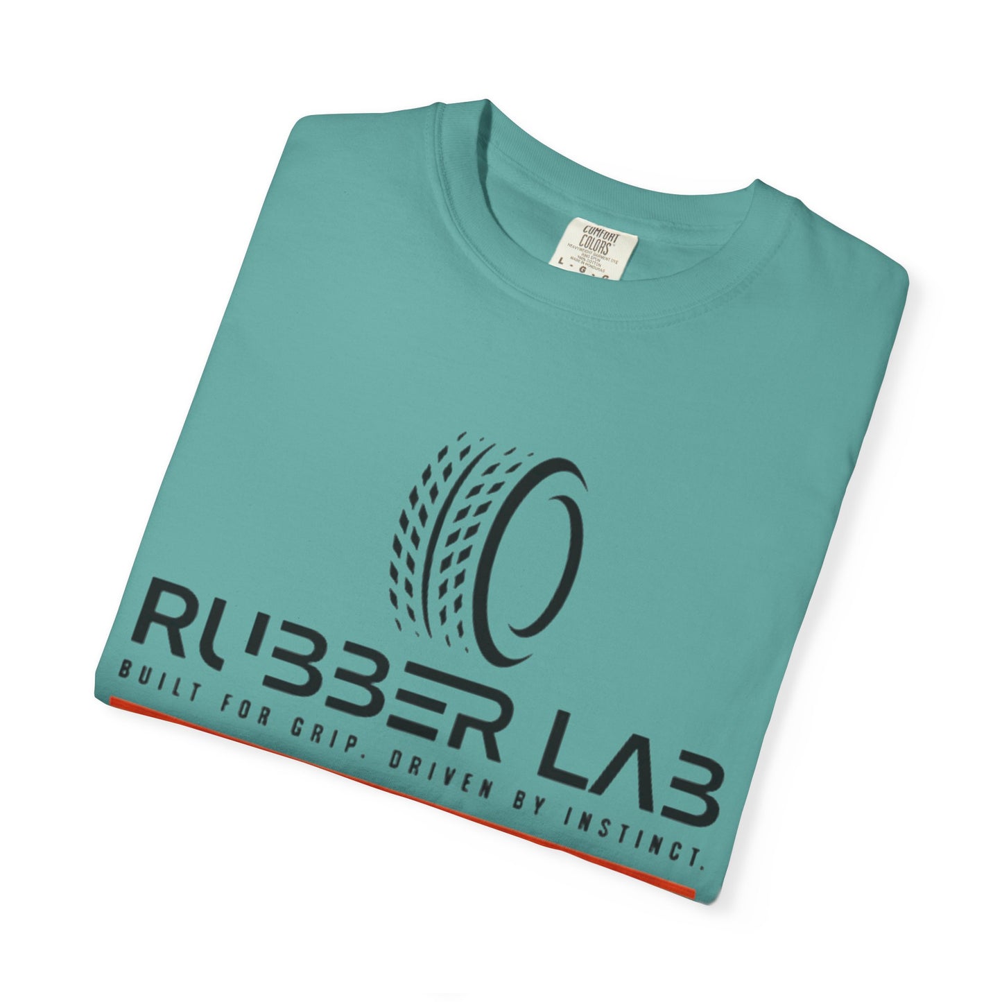 Rubber Lab Roadscape Graphic T-Shirt — 'Torque Division' Back Print