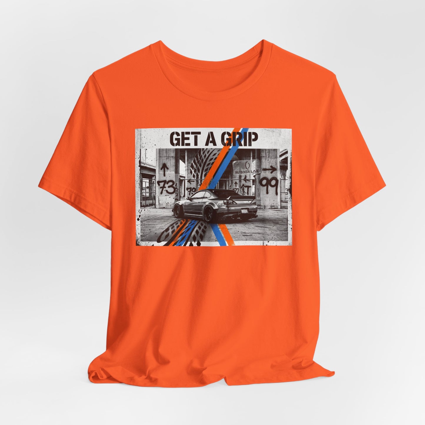 Get a Grip Racing Tee — Vintage Streetcar Graphic T-Shirt