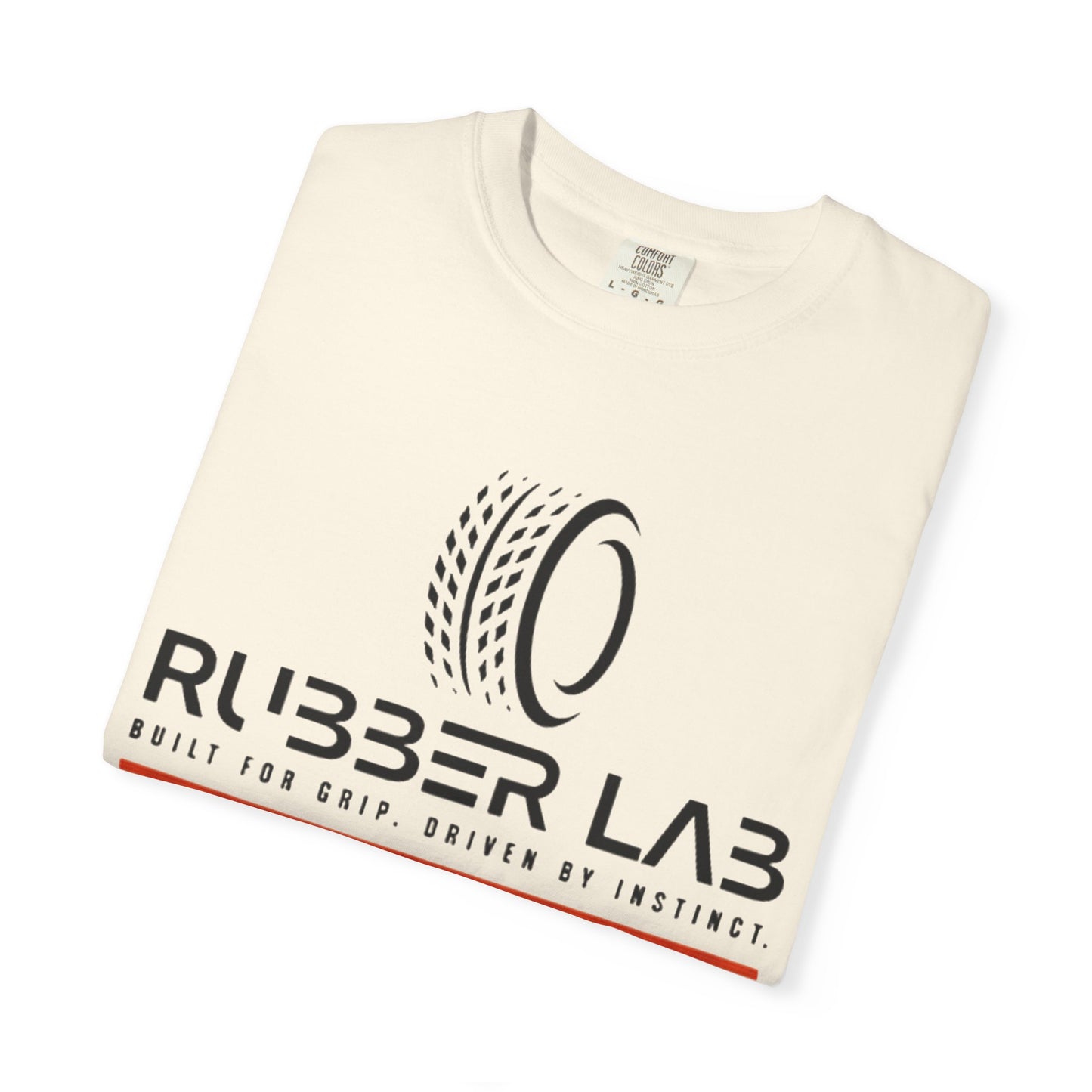 Rubber Lab Roadscape Graphic T-Shirt — 'Torque Division' Back Print