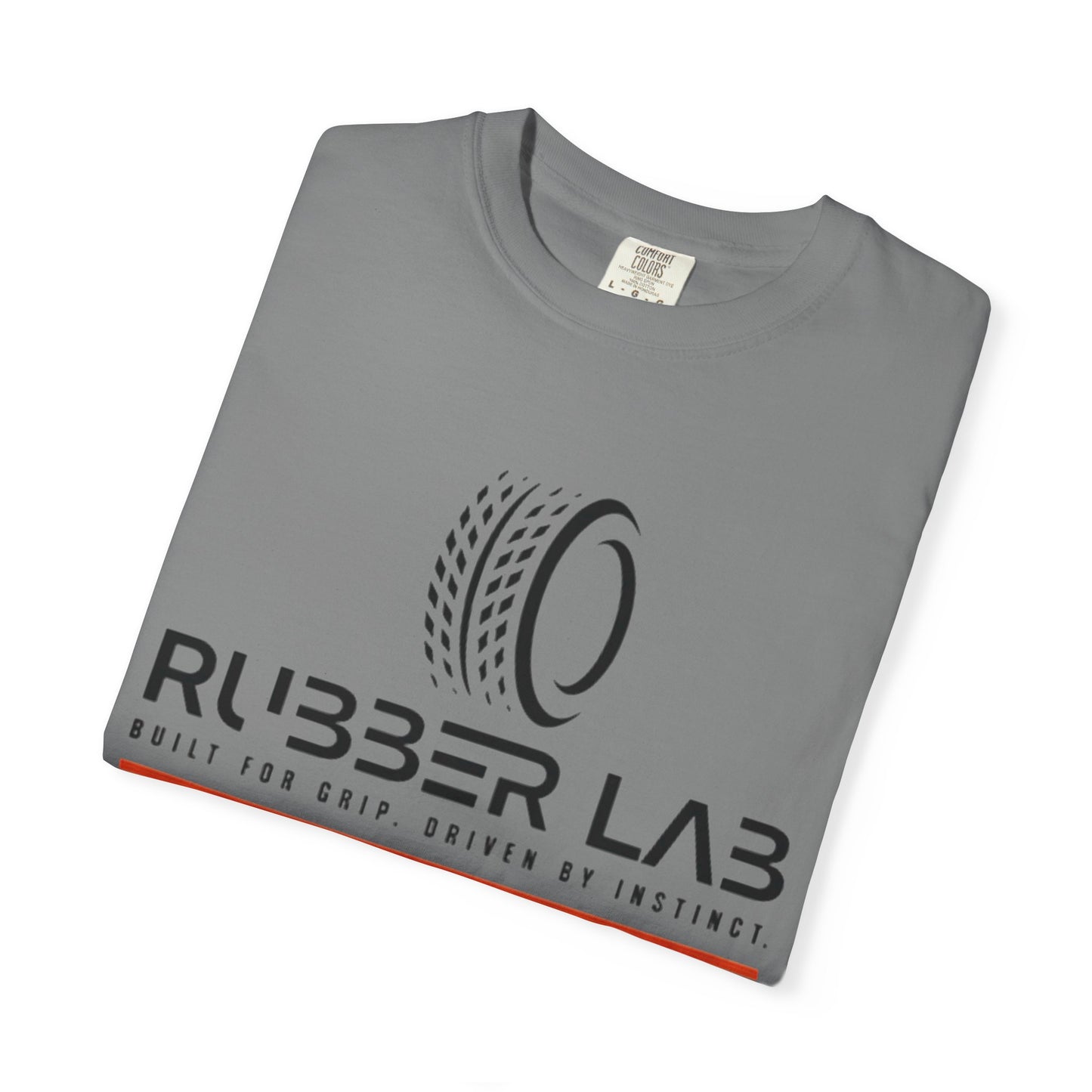 Rubber Lab Roadscape Graphic T-Shirt — 'Torque Division' Back Print