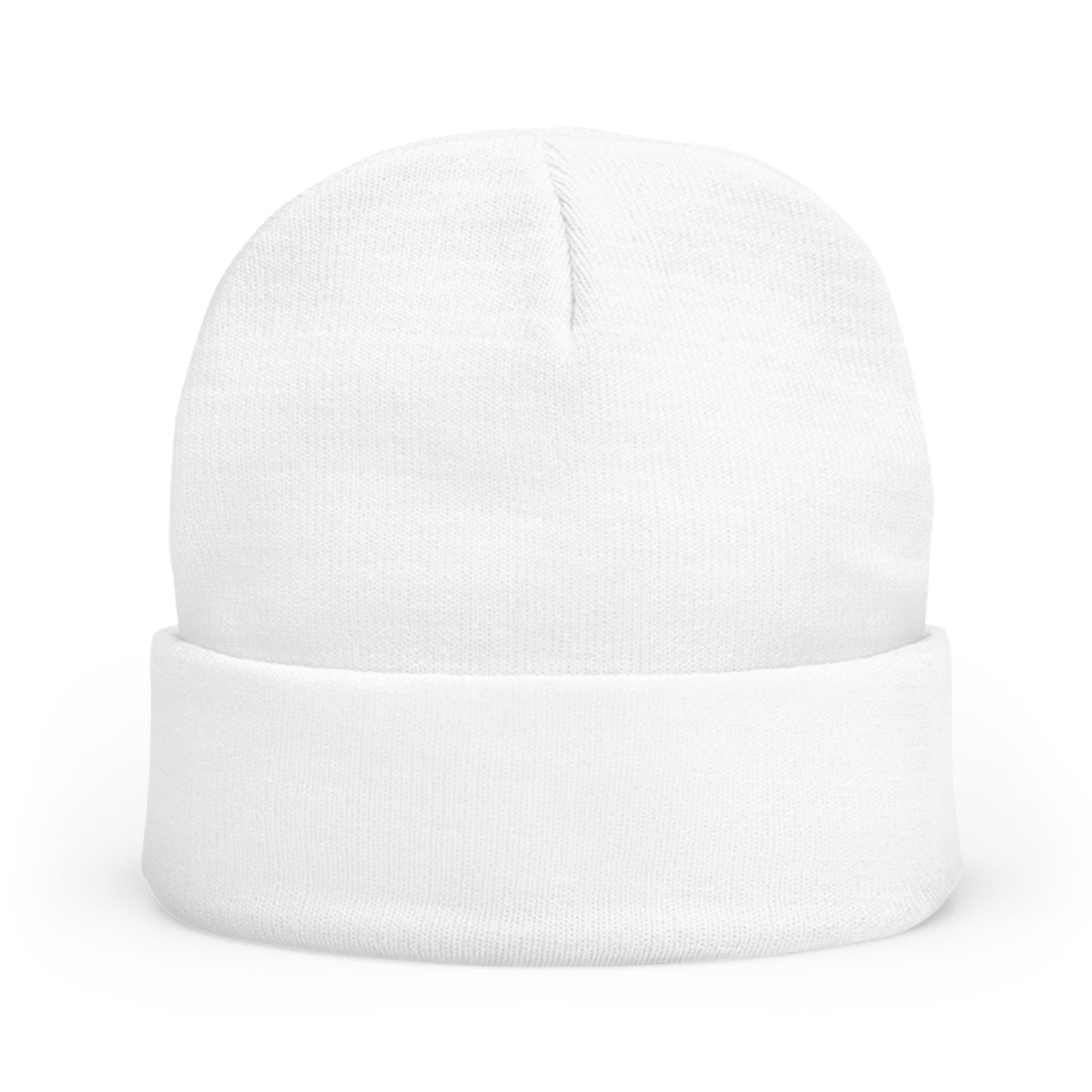Embroidered 'RUBBER LAB' Knit Beanie — Warm Winter Hat for Tech & Lab Enthusiasts