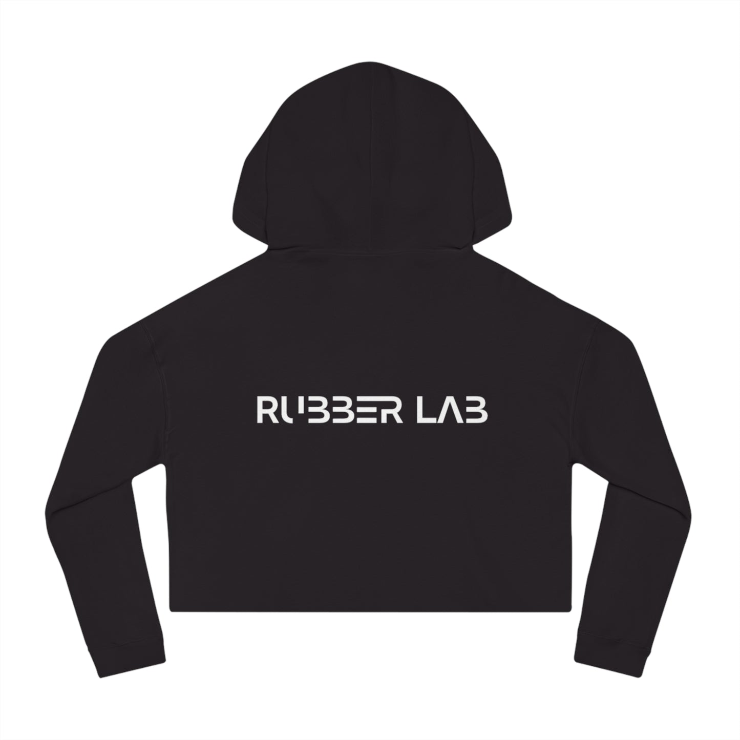 Rubber Lab Cropped Hoodie