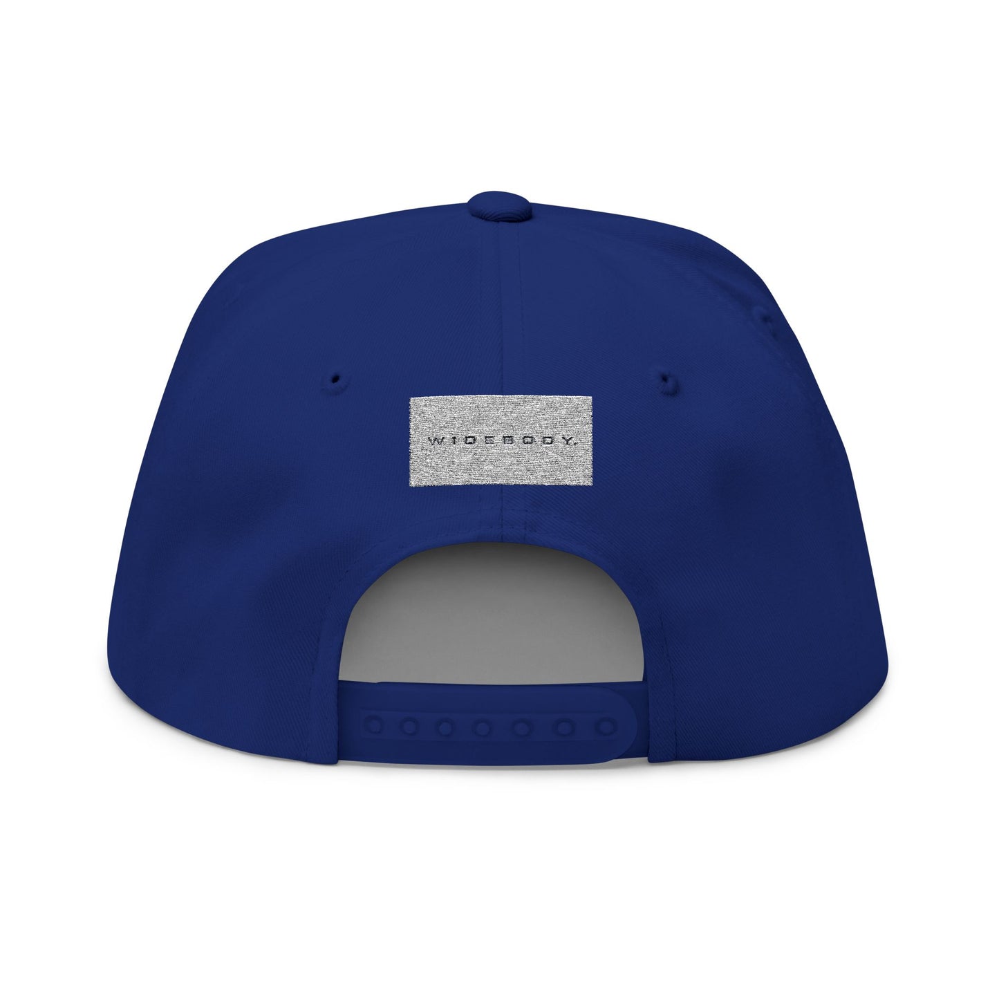 Rubber Lab Embroidered Flat Bill Cap