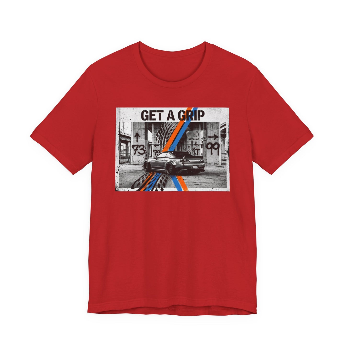 Get a Grip Racing Tee — Vintage Streetcar Graphic T-Shirt