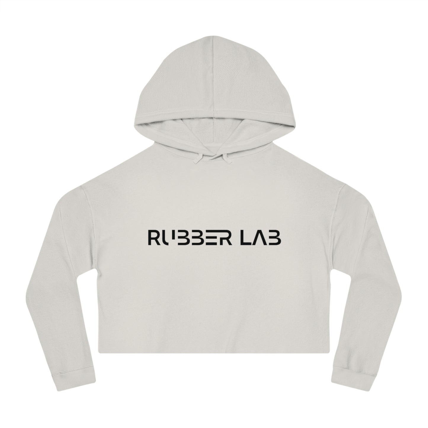 Rubber Lab Cropped Hoodie