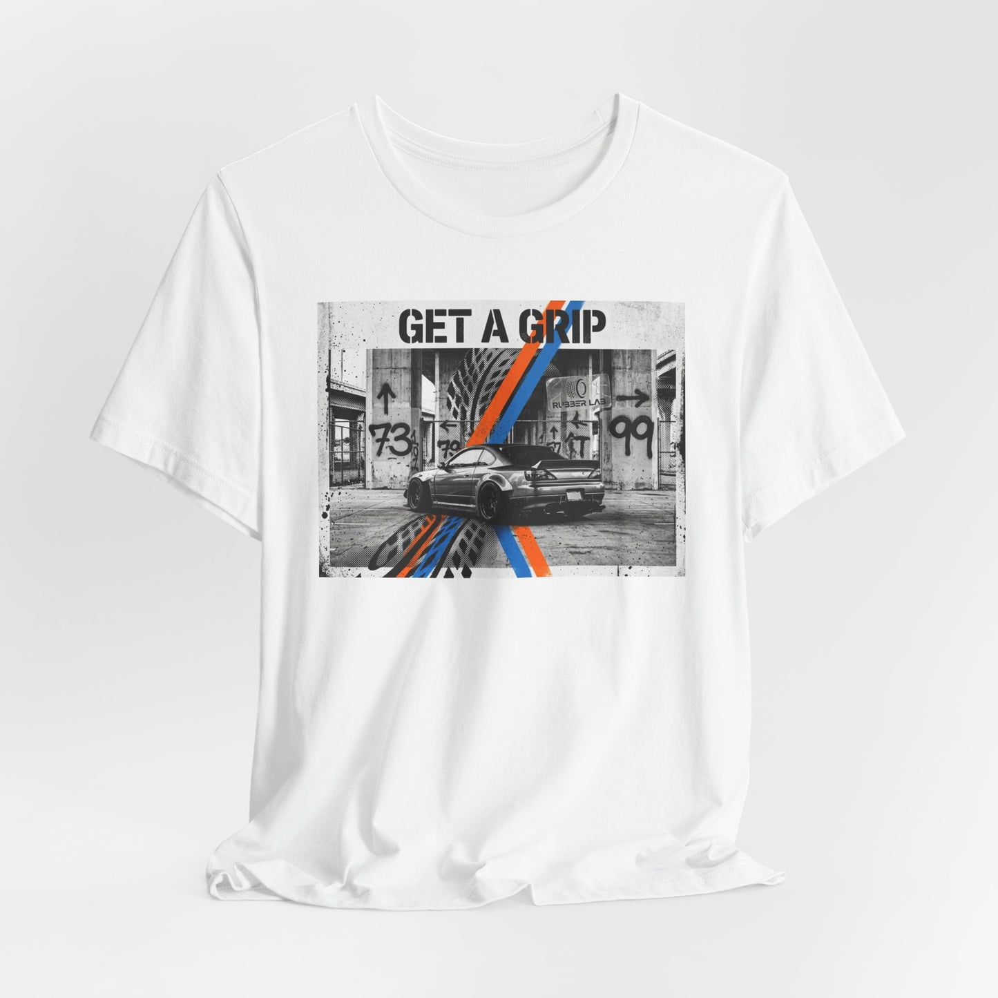 Get a Grip Racing Tee — Vintage Streetcar Graphic T-Shirt
