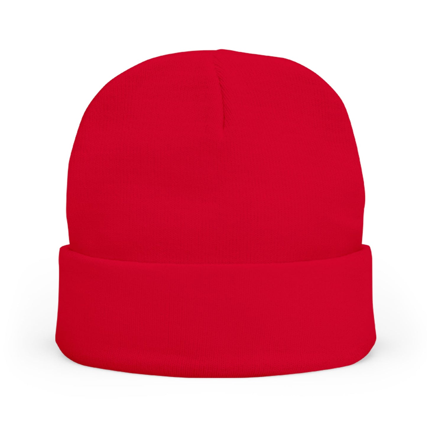 Embroidered 'RUBBER LAB' Knit Beanie — Warm Winter Hat for Tech & Lab Enthusiasts