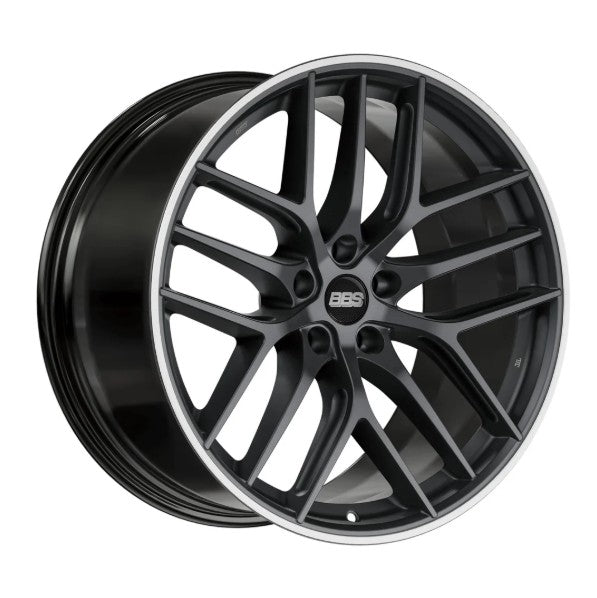 BBS 20" CC-R Black w/ Stainless Lip 5-Bolt