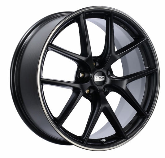 BBS 20" CI-R Black w/ Stainless Lip 5-Bolt
