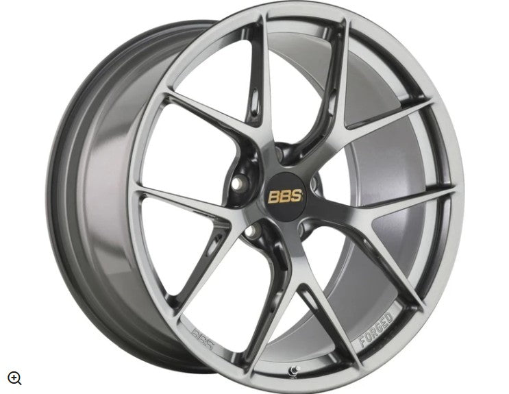 BBS 21" FIR Gloss Silver 5-Bolt