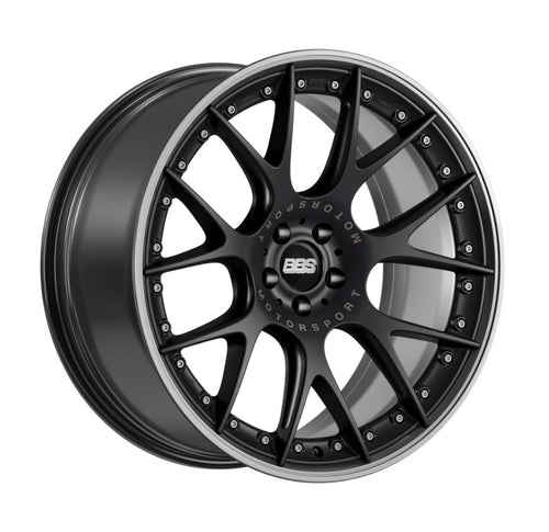 BBS 21" CHRII Satin Black w/ Stainless Lip 5-Bolt