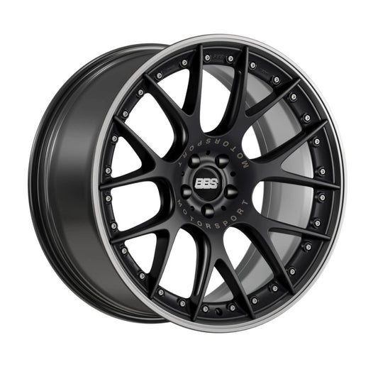 BBS 20" CHRII Satin Black w/ Stainless Lip 5-Bolt