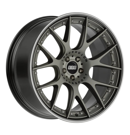 BBS 20" CHRII Satin Platinum w/ Stainless Lip 5-Bolt