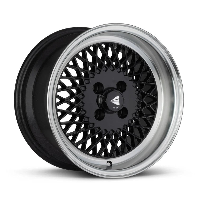 Enkei 15" Enkei92 Black - 4-Bolt & 5 Bolt