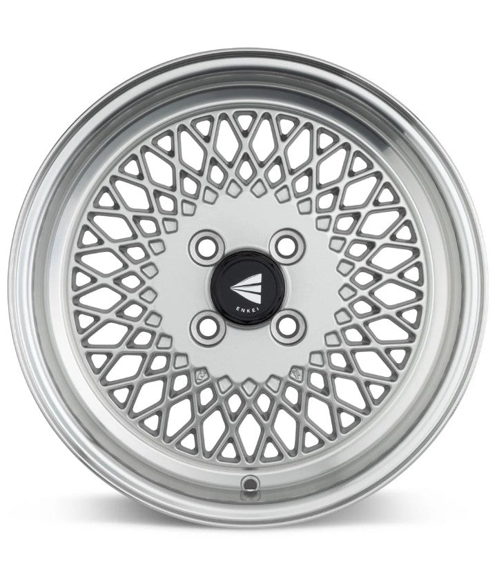 Enkei 15" Enkei92 Silver - 4-Bolt & 5 Bolt