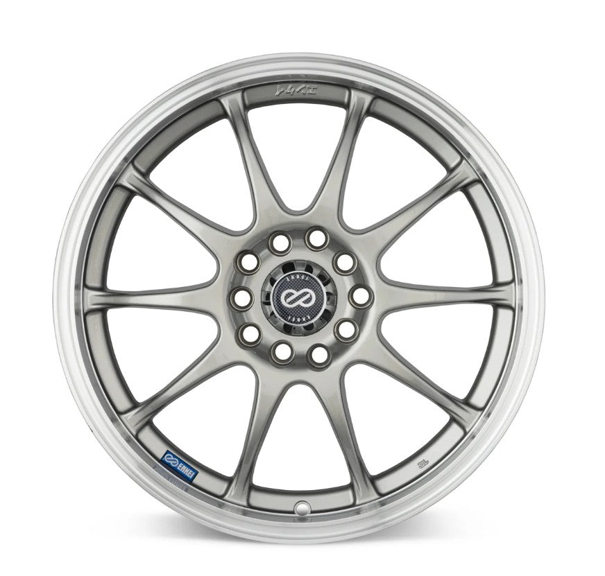 ENKEI 15" J10 - Silver - 4-Bolt & 5-Bolt