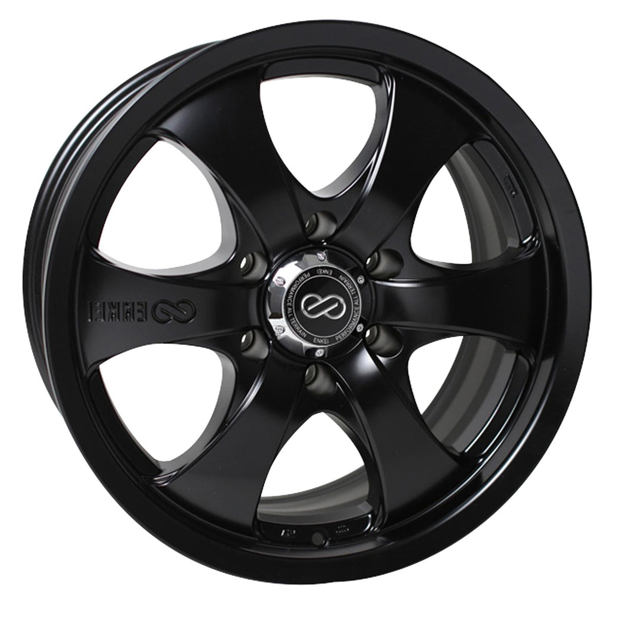 ENKEI 17" M6 - Matte Black  - 6-Bolt