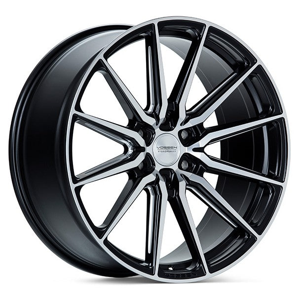 Vossen HF6-1 20" Brushed Matte Black- 6 Bolt