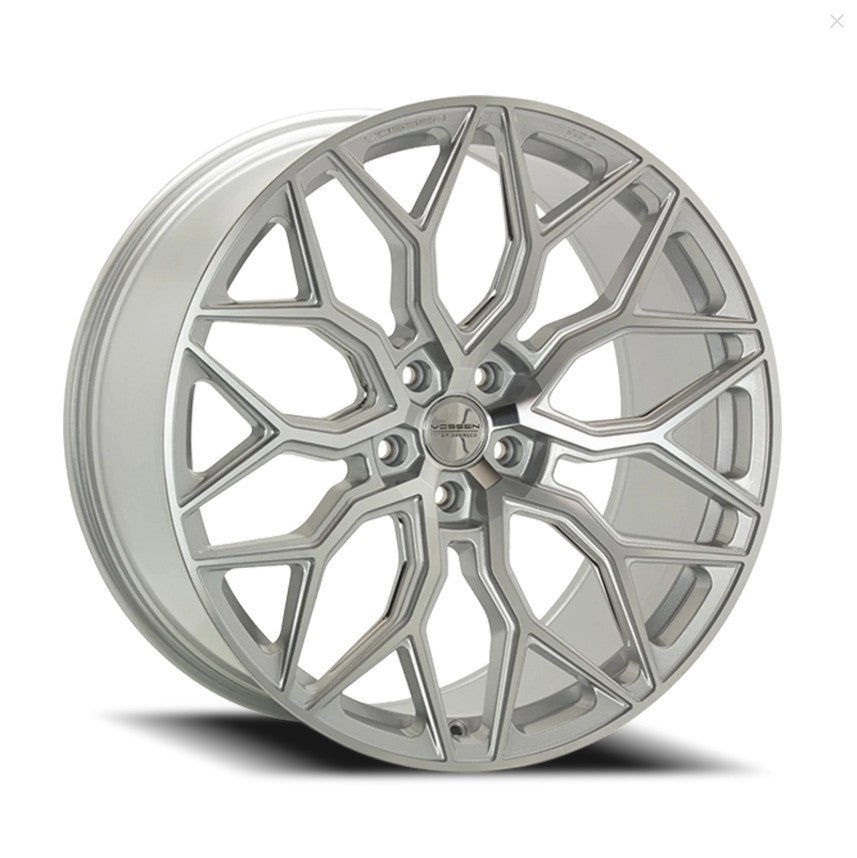 Vossen 24" HF2 Polished Silver 5-Bolt