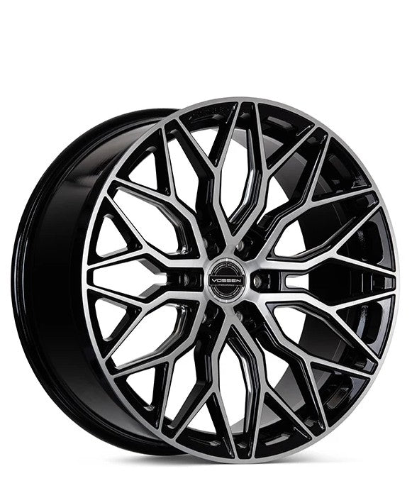 Vossen HF6-3 20" Brushed Gloss Black- 6 Bolt